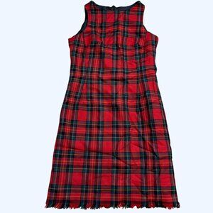 Sunbelt Red and Black Plaid Mini Dress